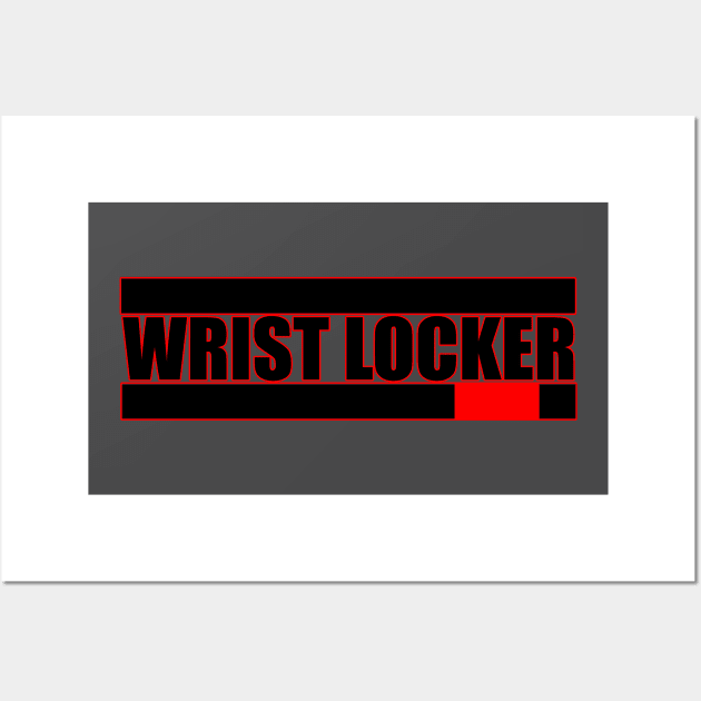 Wrist Locker | Brazilian Jiu jitsu Wall Art by  The best hard hat stickers 